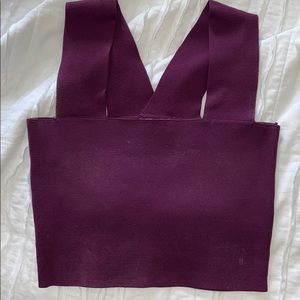 LF bandage crop top